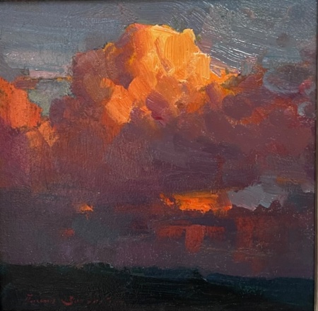 10x10-Thundercloud-at-Sunset