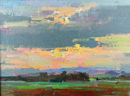 Sunset-in-Idaho-12x16